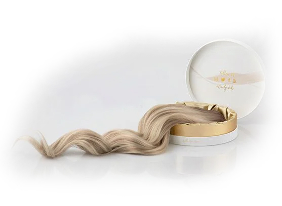 Hair extensions i ulike nyanser